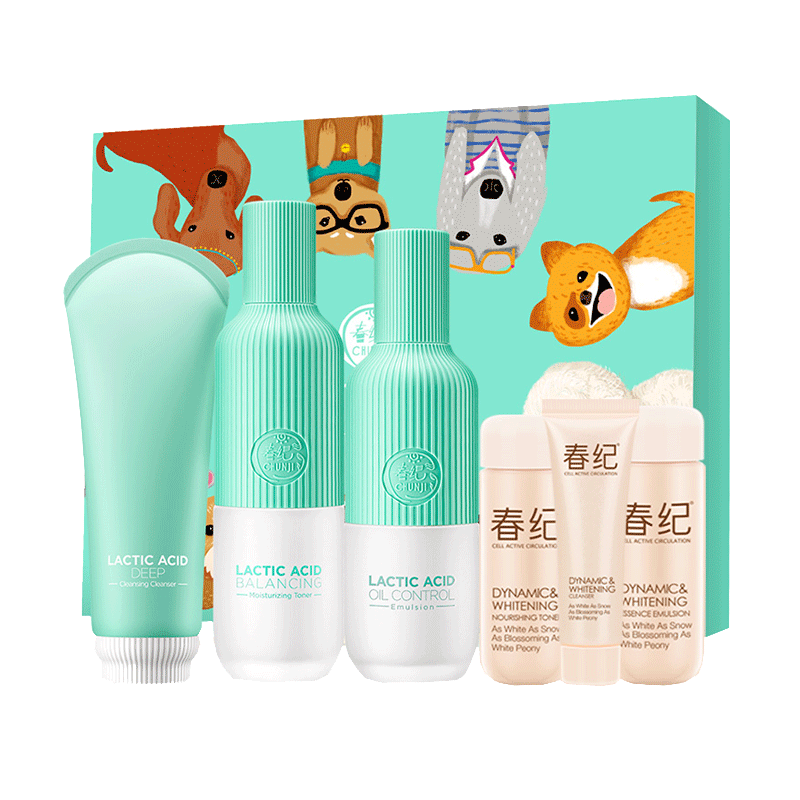 春纪 清爽祛痘补水套装