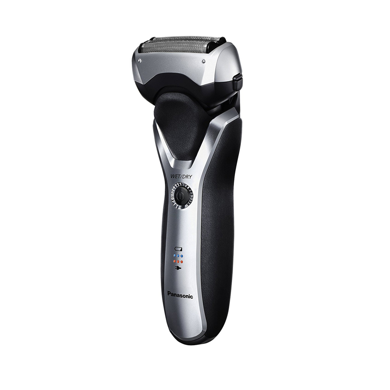 松下不锈钢浮动三刀头剃须刀