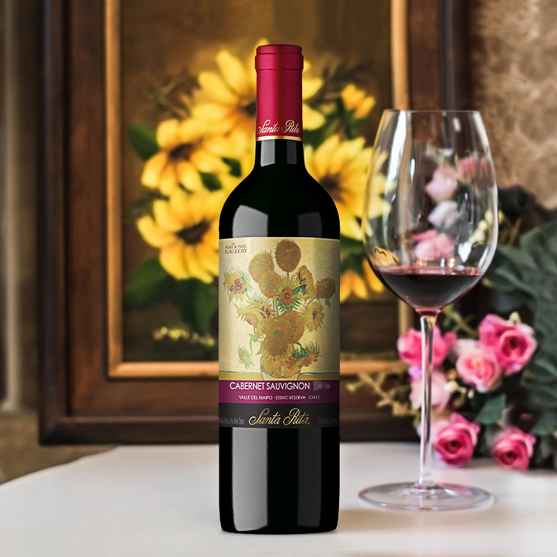 圣丽塔 智利进口红葡萄酒
