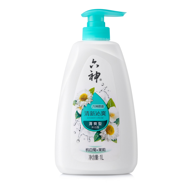 六神 清新沁爽沐浴露