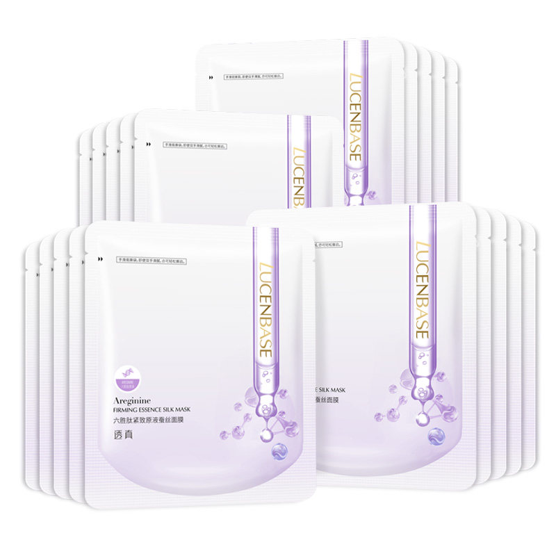 透真 六胜肽原液精华蚕丝面膜