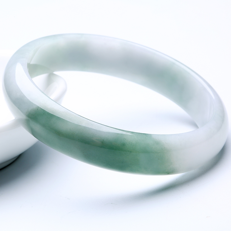 玉友 飘花翡翠 手镯