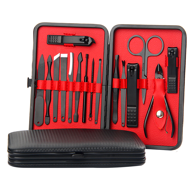 为伴 红色内里指甲刀