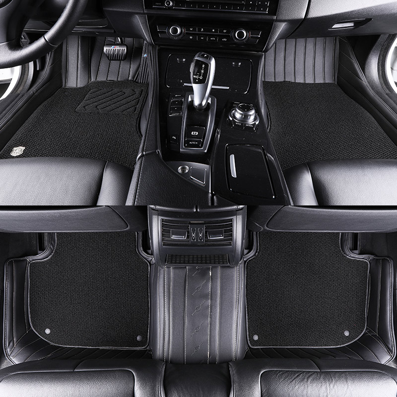 五福金牛 简约纤维丝圈汽车脚