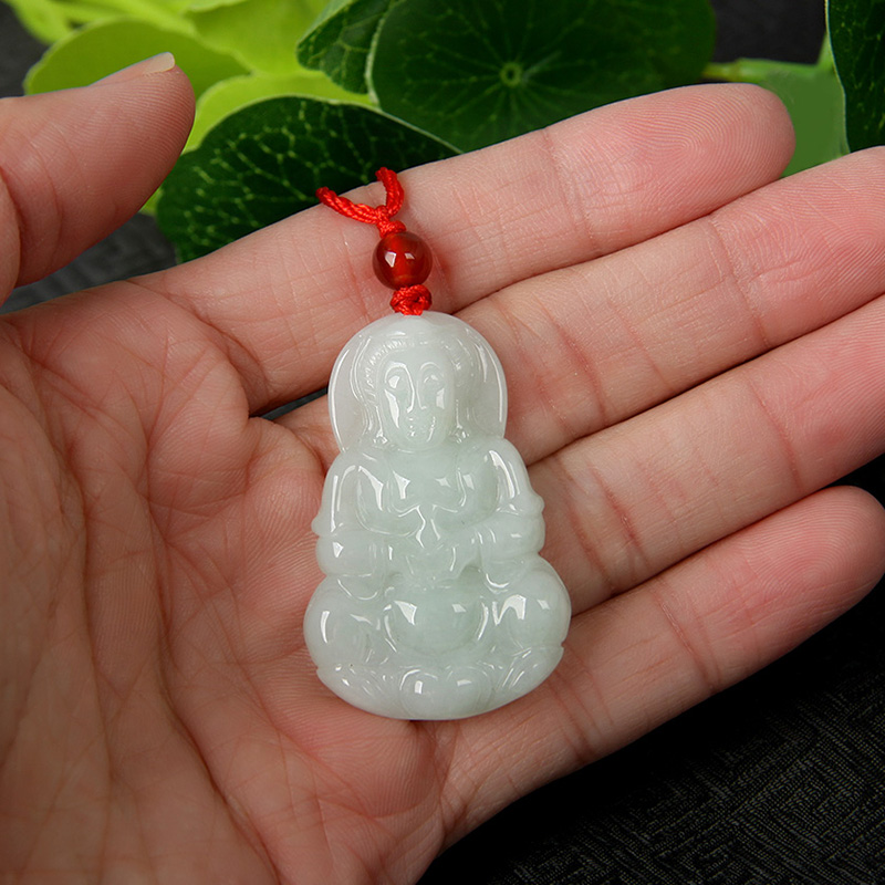 永幸 观音菩萨翡翠吊坠