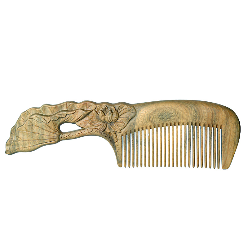 周广胜 莲花 梳子