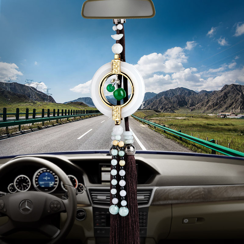 爱丽斯 玉流苏平安果挂件