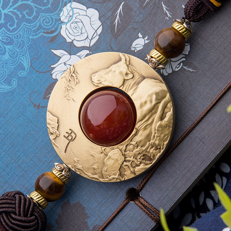 铜纪元 十二生肖汽车挂件