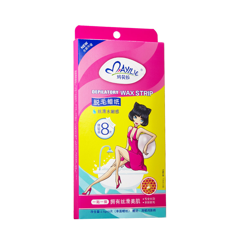 玛贝拉 温和脱毛蜡纸贴