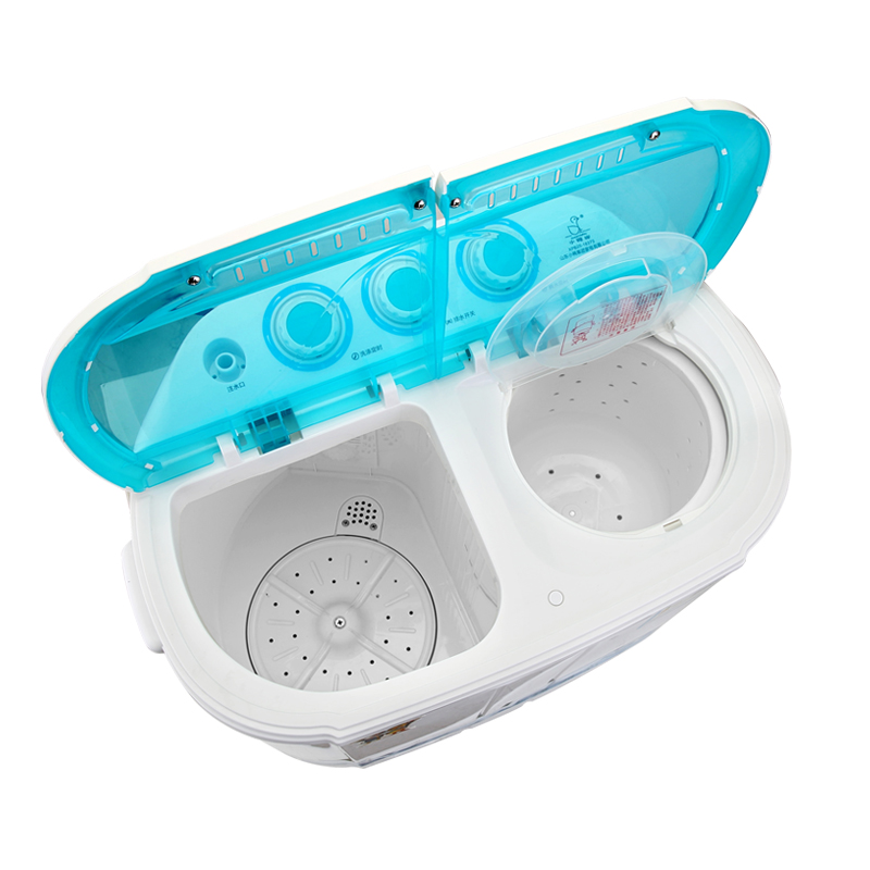 小鸭 双缸半自动迷你洗衣机