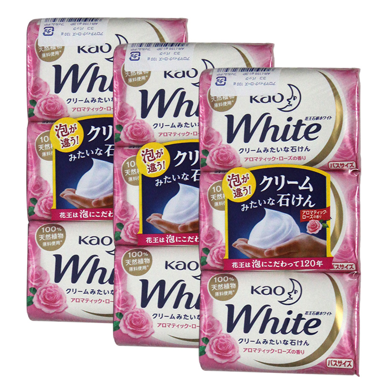 花王 玫瑰花香清洁香皂