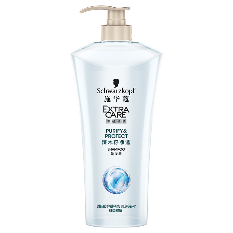 施华蔻 无硅油清爽净透洗发水