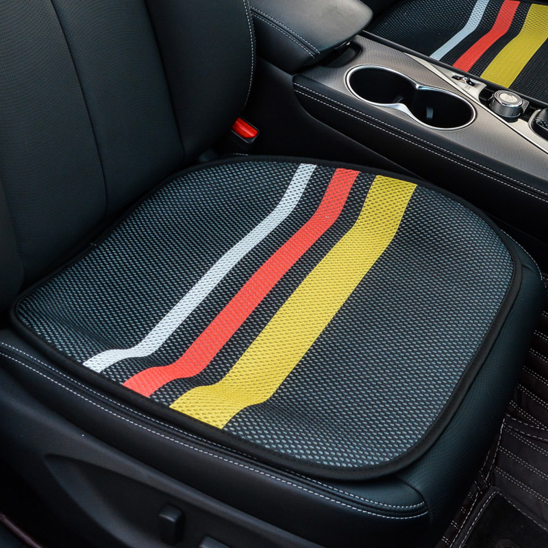 紫风铃 夏季冰丝汽车坐垫