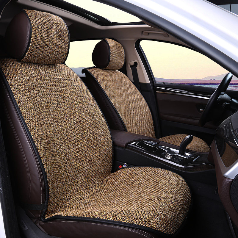 首赋亚麻汽车座垫