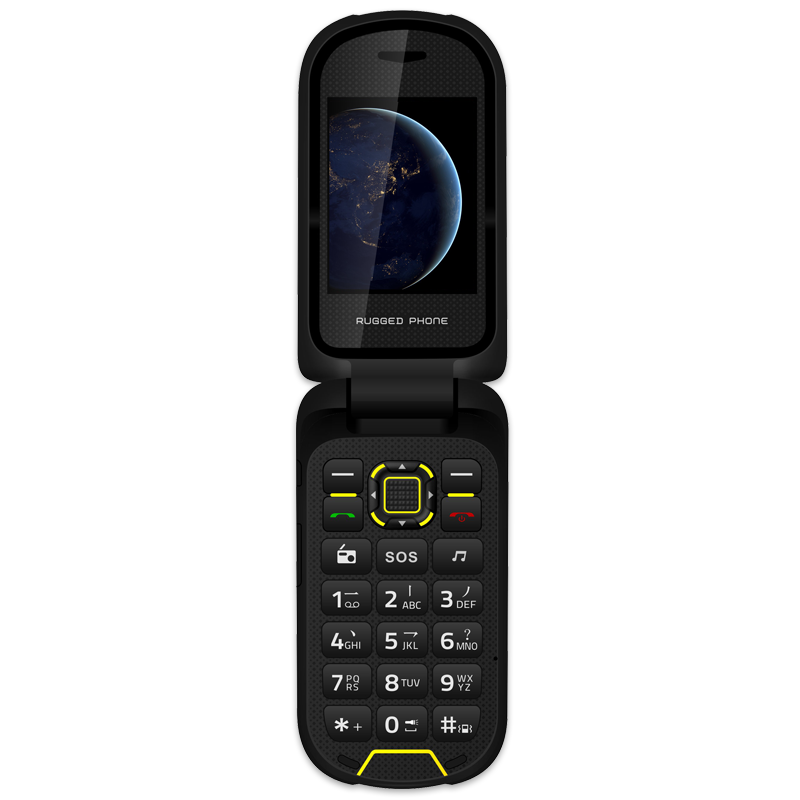 爱户外防水防摔翻盖三防老人手机