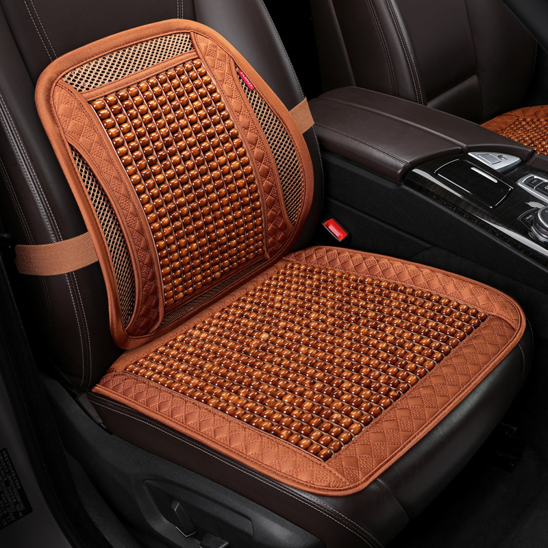 紫风铃木珠汽车坐垫