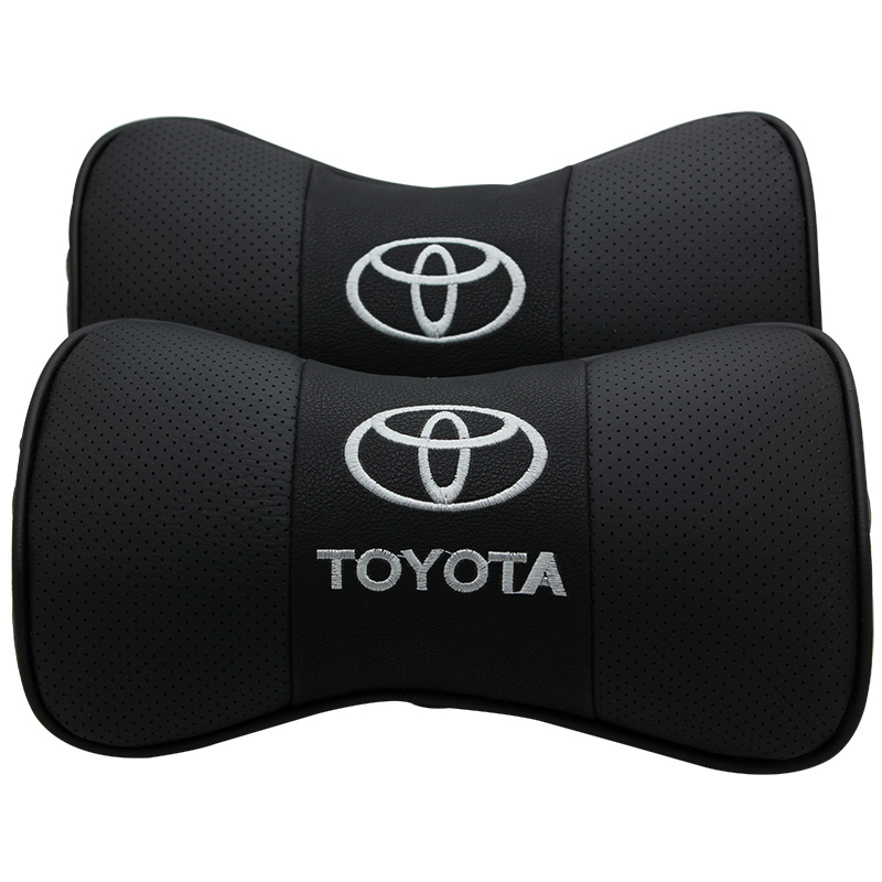 米多多真皮护颈汽车头枕