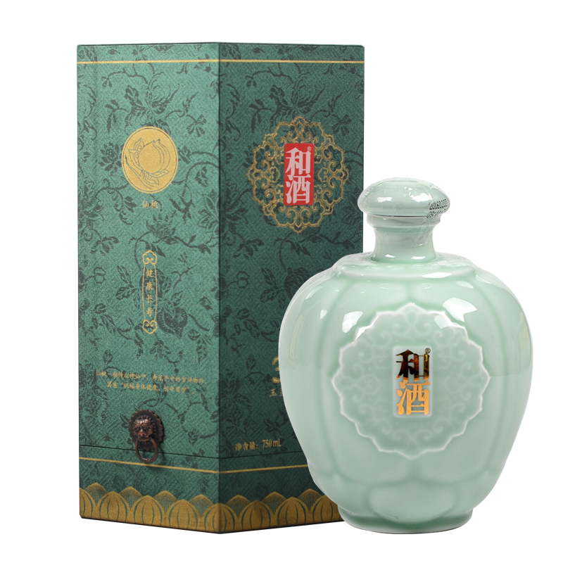 和 玉莲瓜楞黄酒