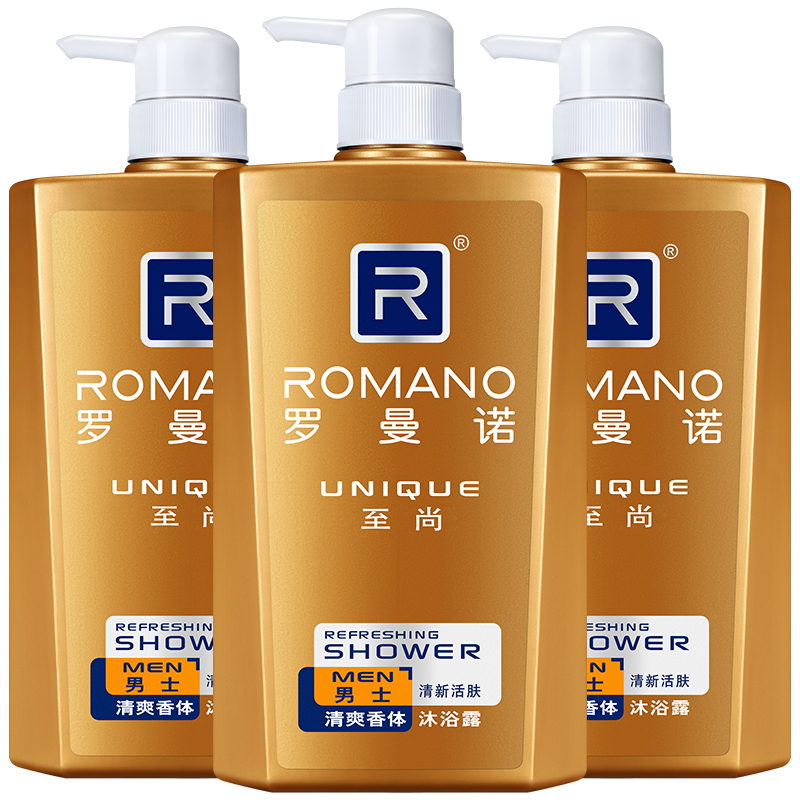 罗曼诺 清爽控油保湿醒肤沐浴露