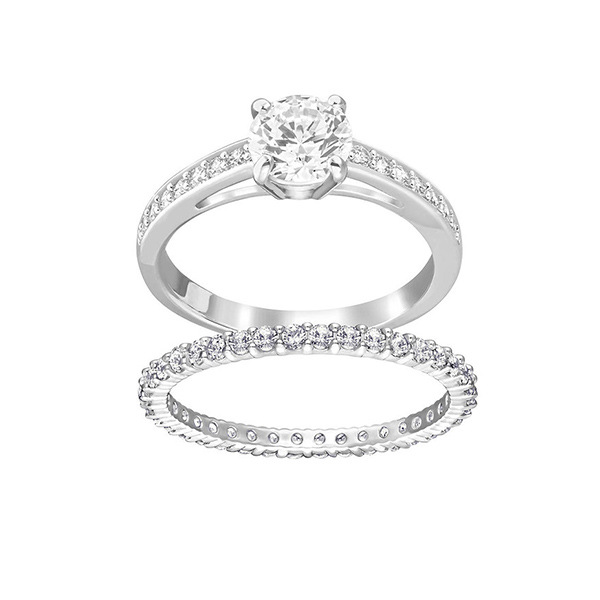 施华洛世奇 双个套装戒指