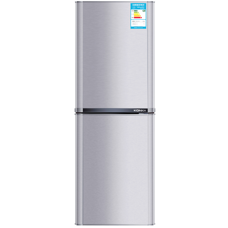 康佳 金属面板静音 双门冰箱
