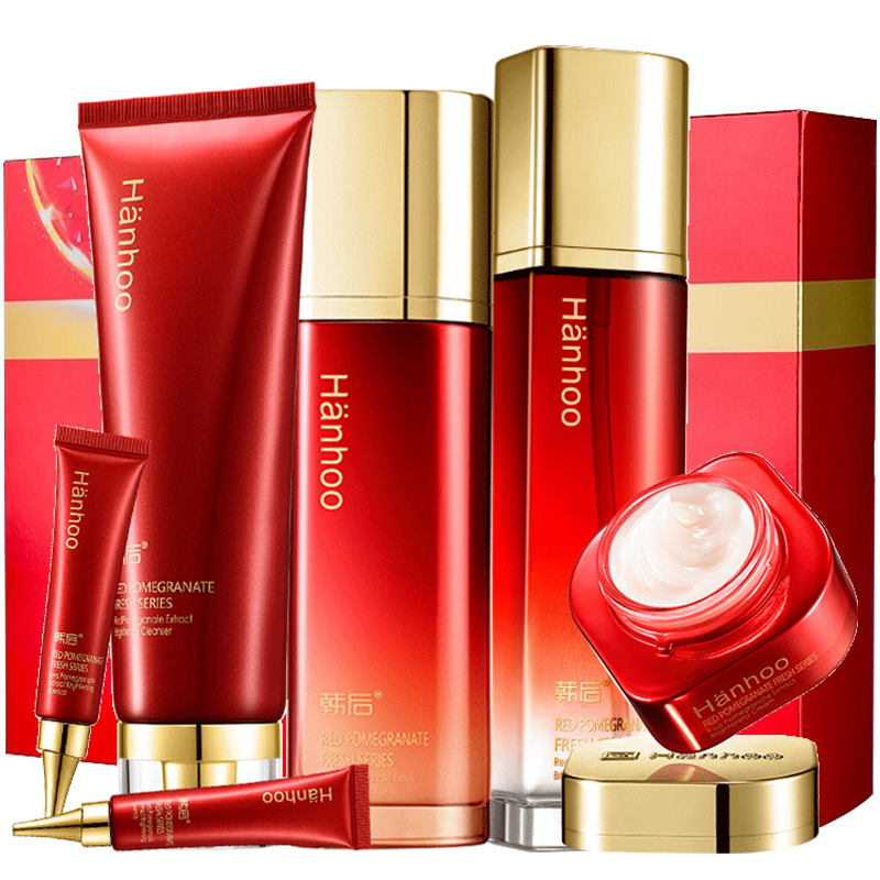 韩后 红石榴保湿护肤套装