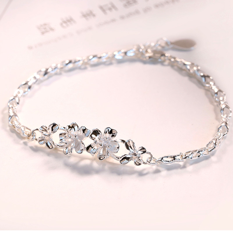 炙真银楼 韩版女士 手链