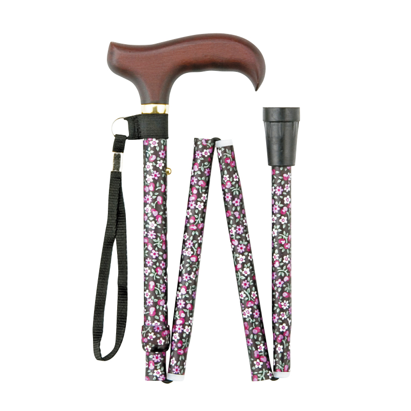 一期一会 可伸缩折叠 拐杖