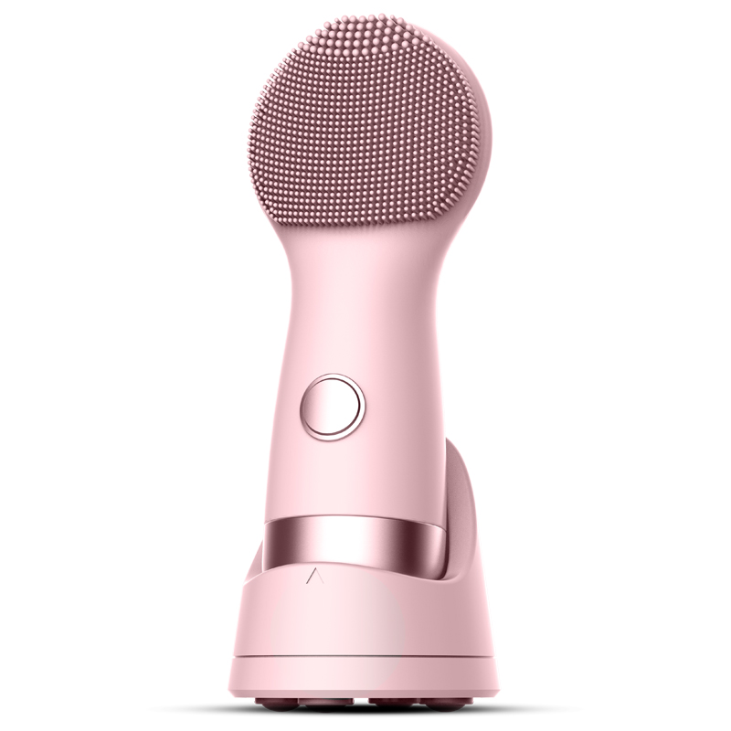 德尔玛双区刷头洁面仪