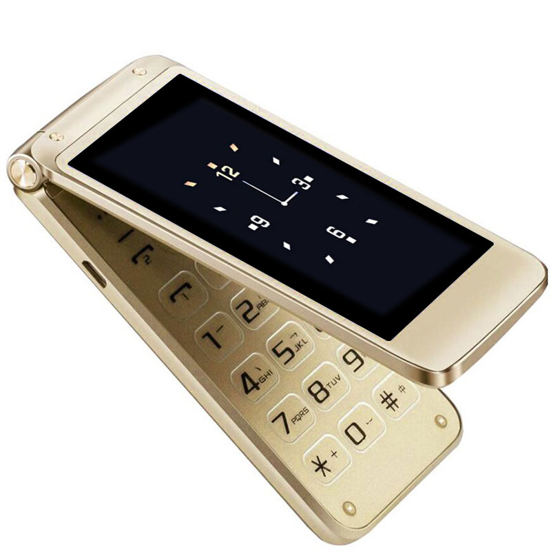 纽曼翻盖老人手机