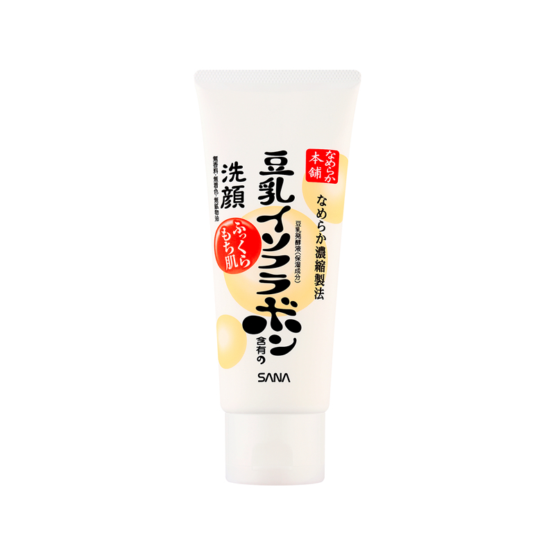 莎娜 豆乳美肤清洁补水洁面乳