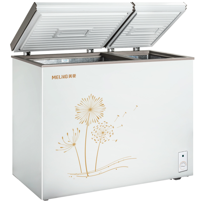 美菱 独立双温家用冷柜