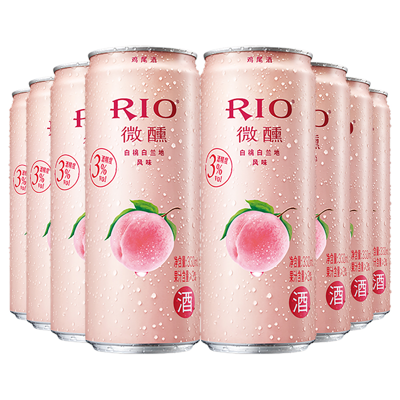 锐澳 3度白桃味洋酒