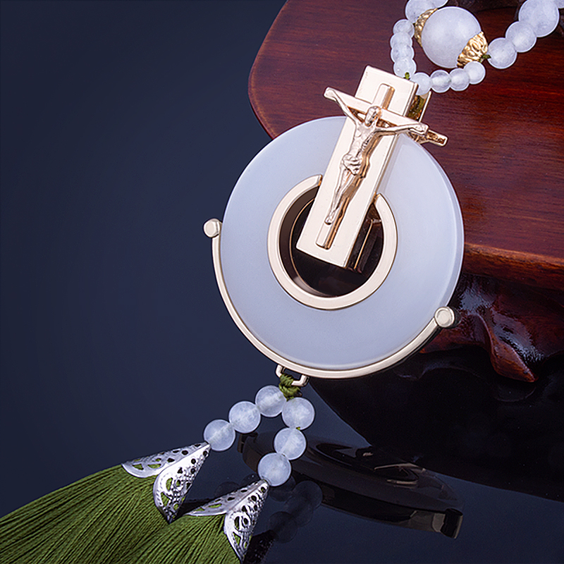 觅铂 耶稣十字架 挂饰