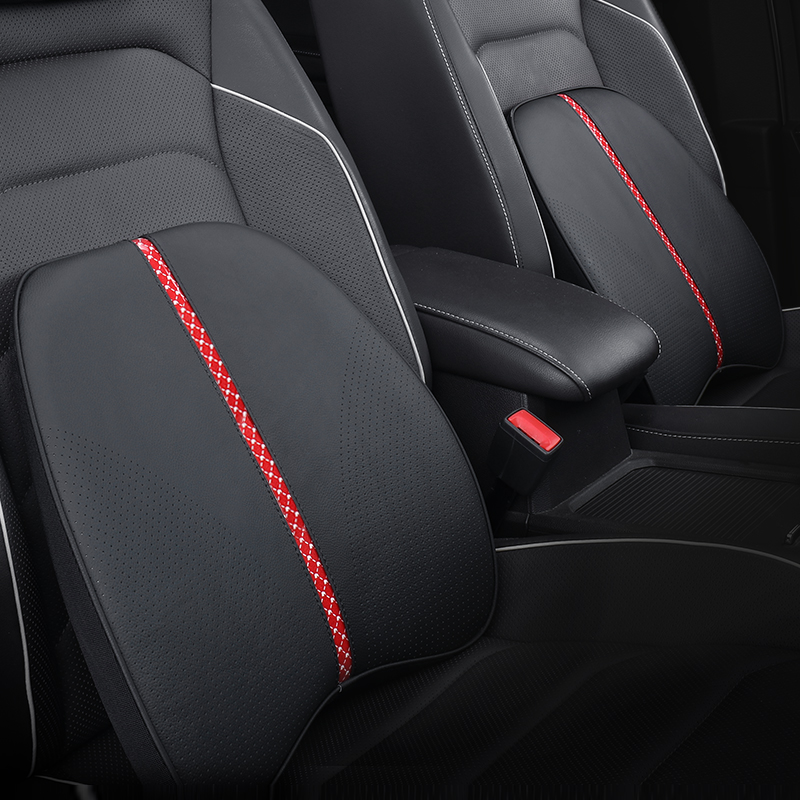 五福金牛 牛皮 汽车靠枕