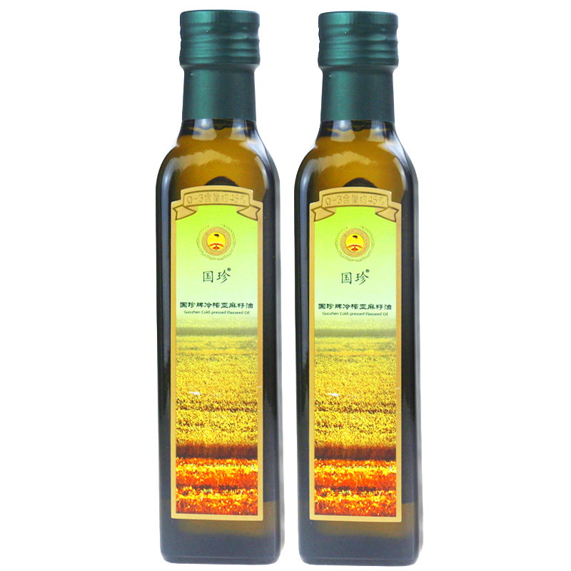 国珍 礼盒包装亚麻籽油