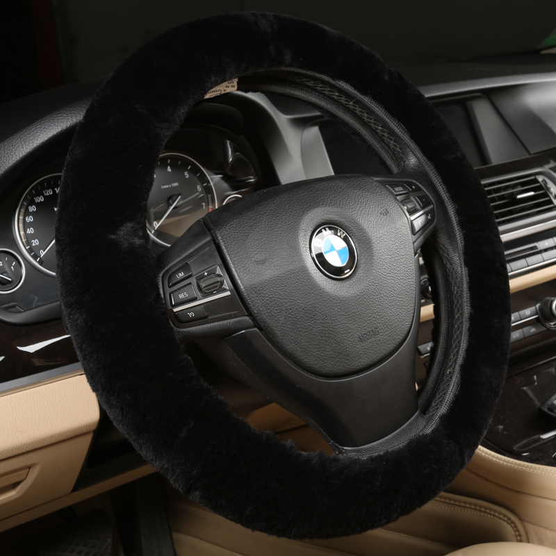 迪加伦 皮毛一体方向盘套