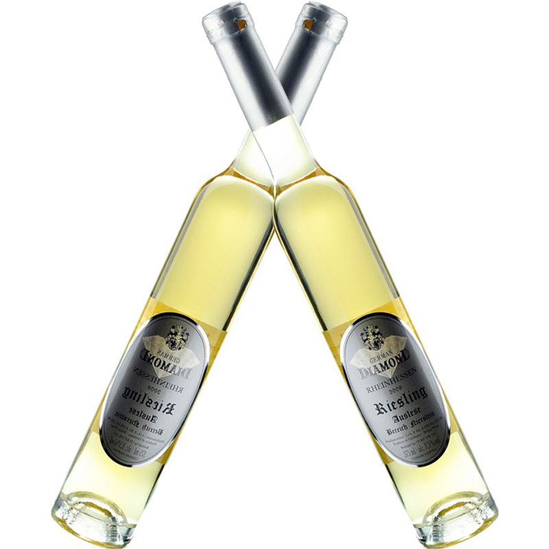 钻石 晚收冰甜白葡萄酒