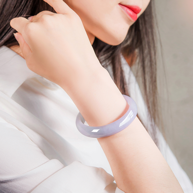 千琢 冰种糯种翡翠手镯