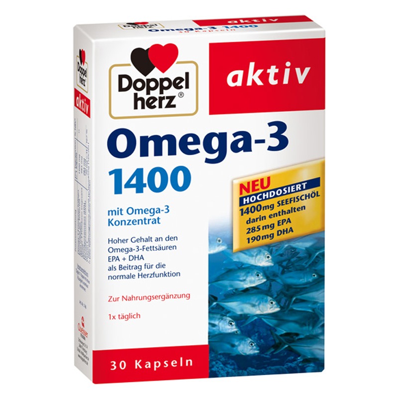 双心 高浓缩 深海鱼油软胶囊