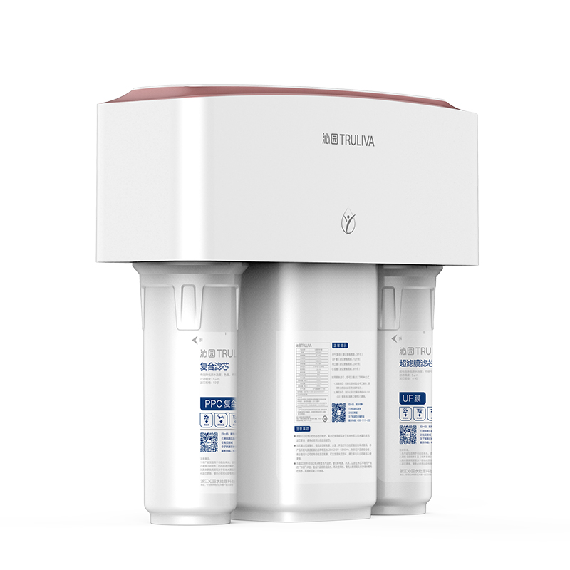 沁园 双出水净水器
