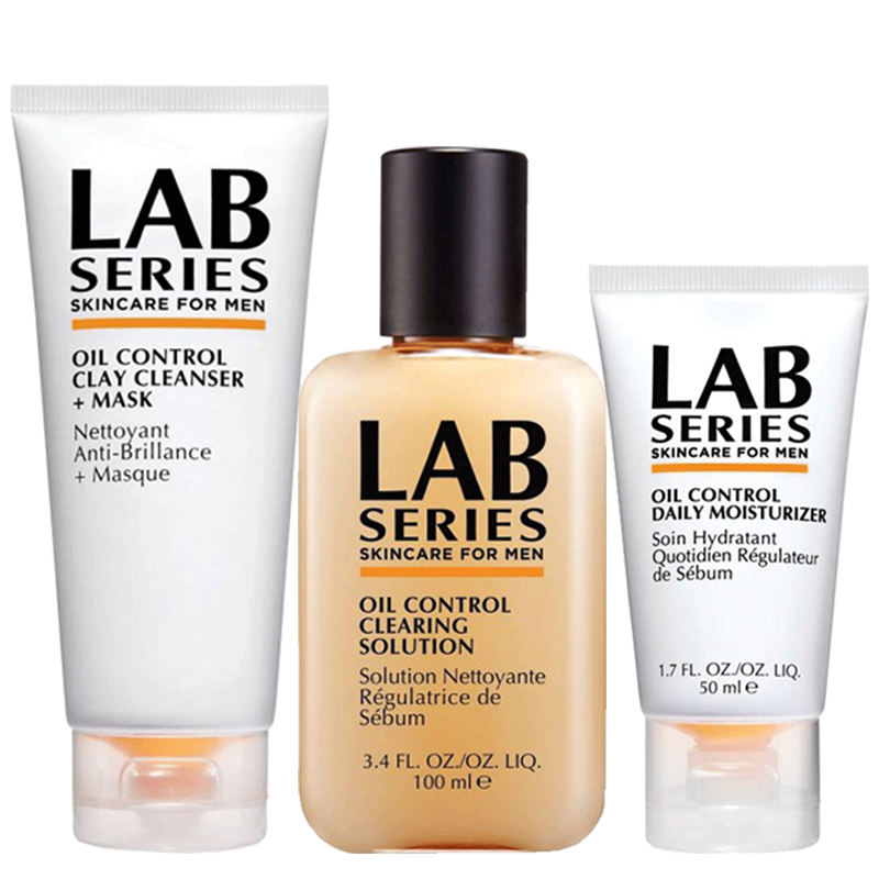 朗仕 保湿控油护肤套装