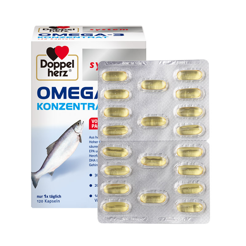 双心 高浓缩深海鱼油胶囊