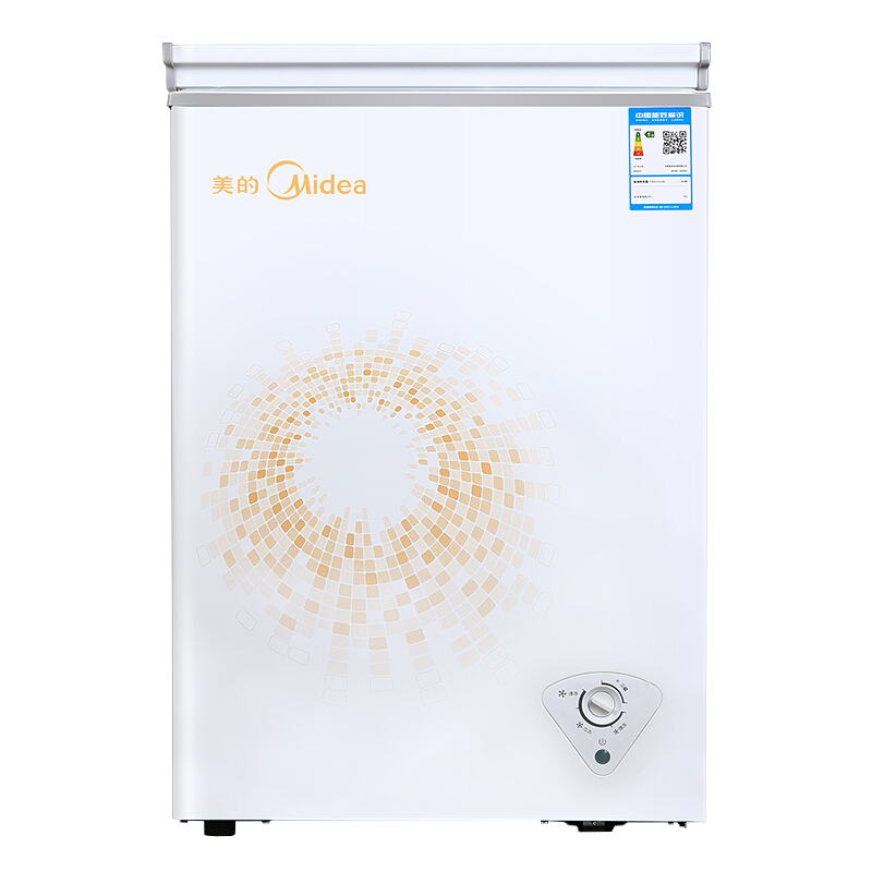 美的单门立式冷柜