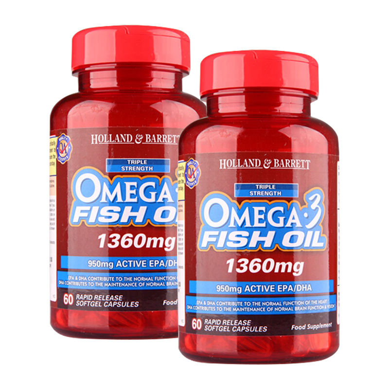 荷柏瑞 高浓缩 鱼油软胶囊