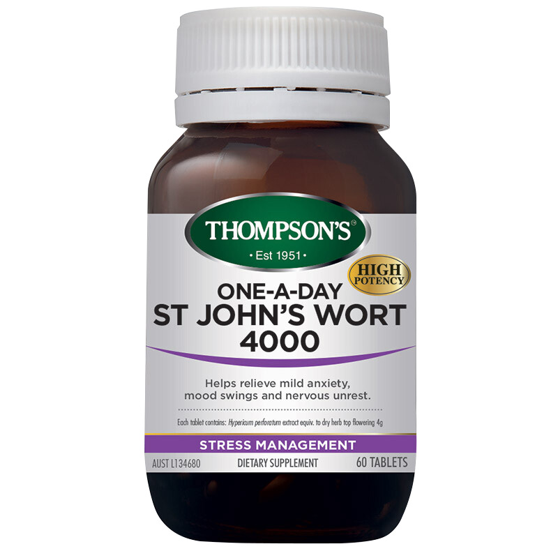 汤普森 高浓度 圣约翰草精华片