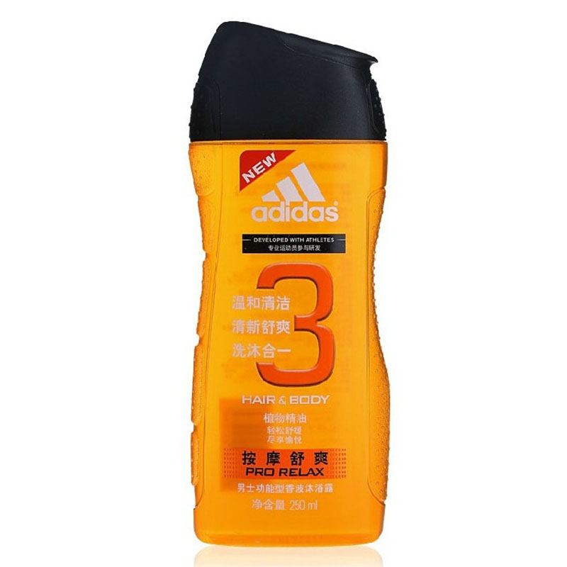 阿迪达斯 温和配方沐浴露