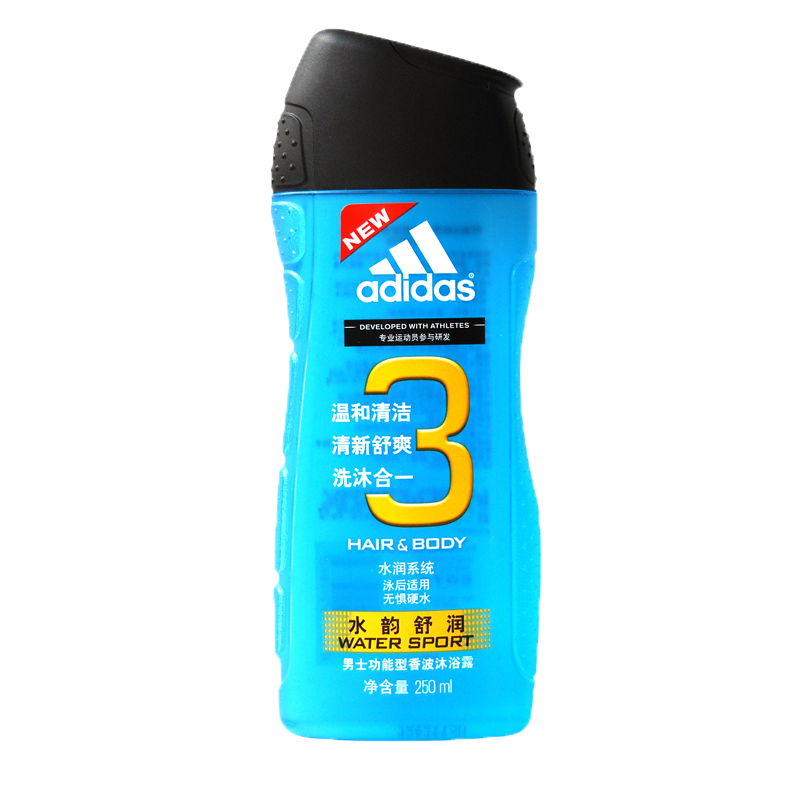 阿迪达斯 小巧瓶装沐浴露