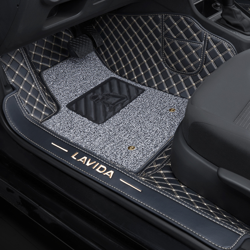 京焰 双层黑米 汽车脚垫