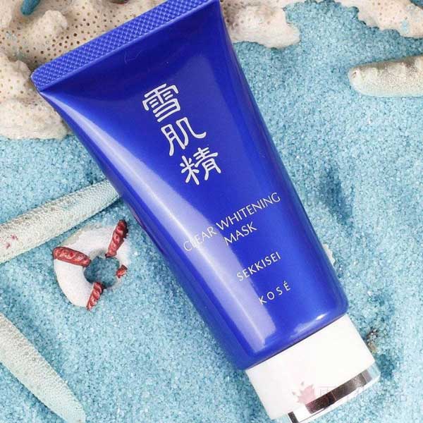 雪肌精 美白黑面膜